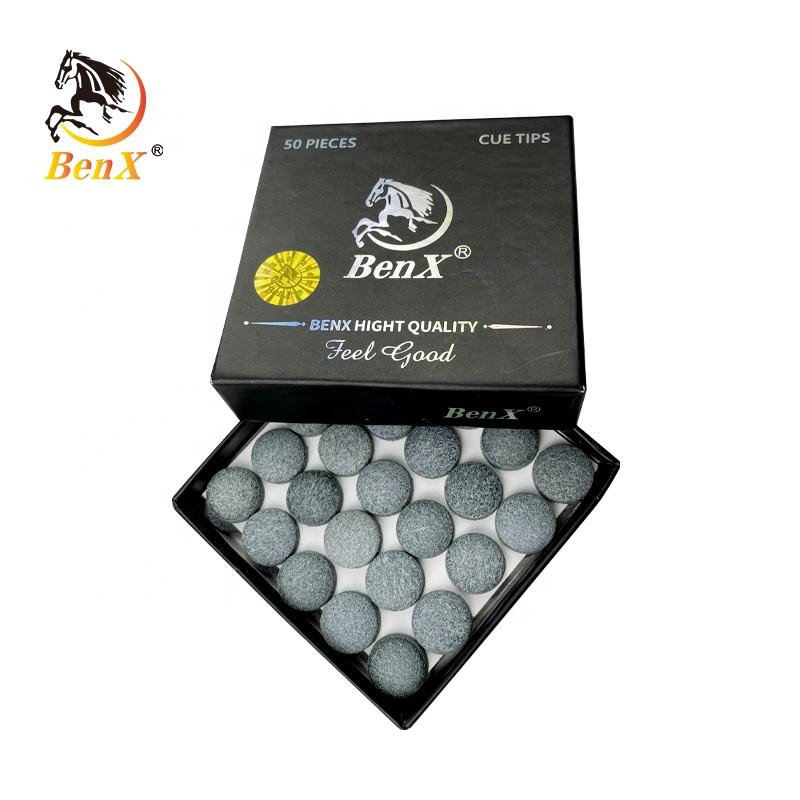 BenX Cue tips 50Pcs Box | Medium Hardness for Economic Use