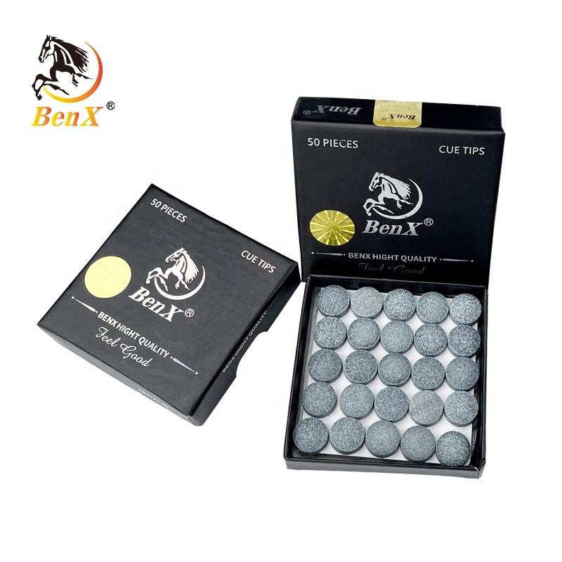 BenX Cue tips 50Pcs Box | Medium Hardness for Economic Use