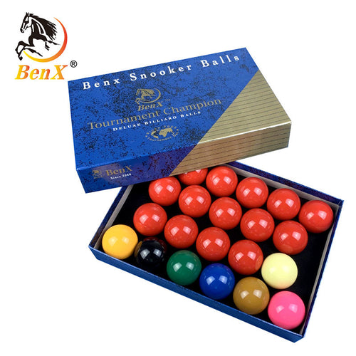 BenX Tournament Champion Snooker Balls 52.4mm – Professional Grade