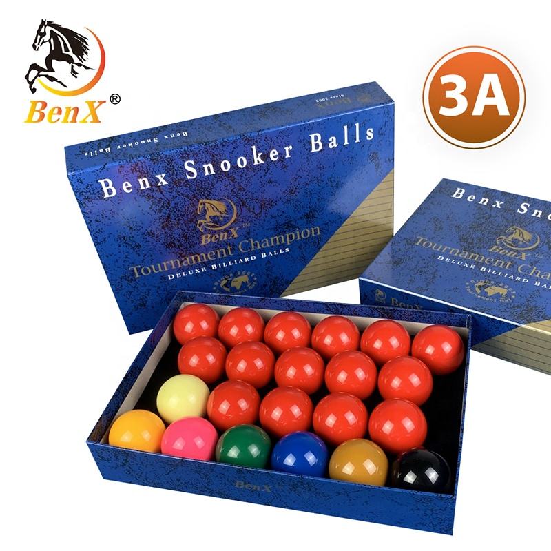 BenX Tournament Champion Snooker Balls 52.4mm – Professional Grade