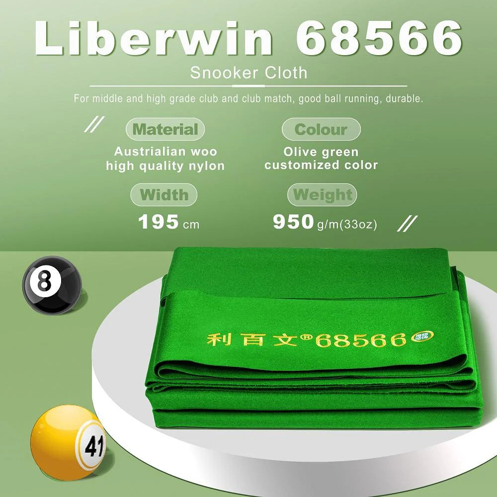 LIBERWIN 68566 SNOOKER CLOTH