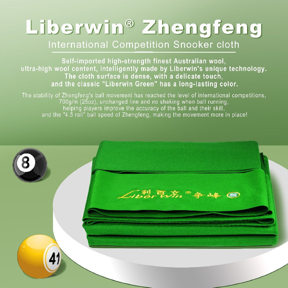LIBERWIN PINNACAL (Zhengfeng) SNOOKER CLOTH