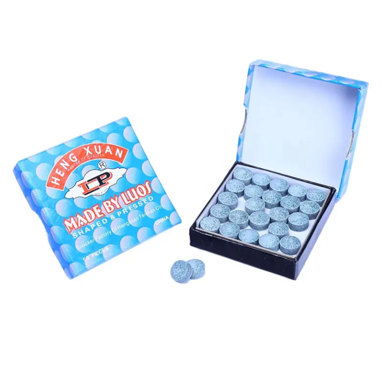 LP Club Leather Cue tips Box (50Pcs)