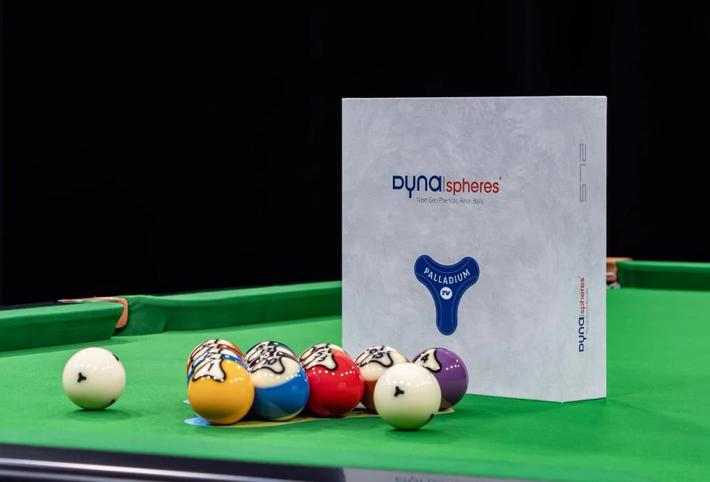 DYNA SPHERES PALLADIUM TV POOL BALL SET