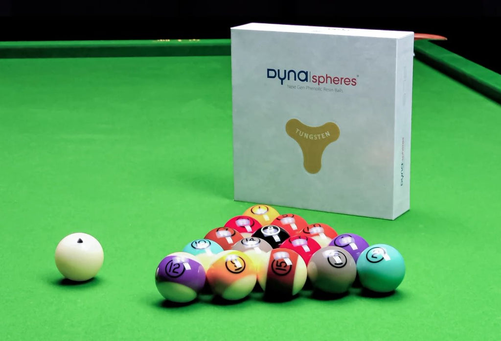 DYNA SPHERES TUNGSTEN POOL BALL SET
