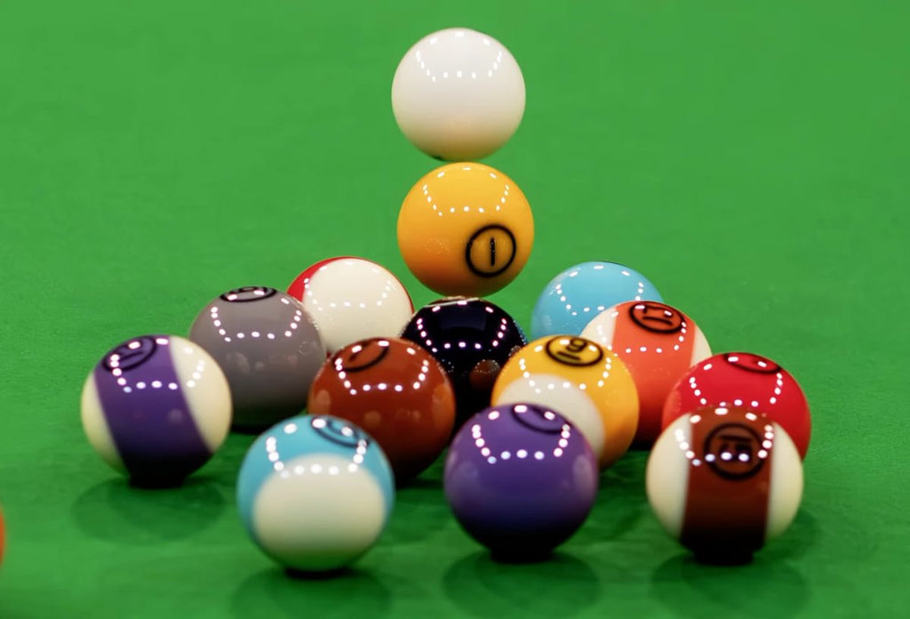DYNA SPHERES TUNGSTEN POOL BALL SET