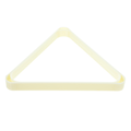 Triangle Frame | White Hard Plastic
